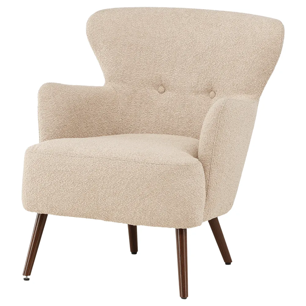 Lincoln Lænestol Beige Boucle