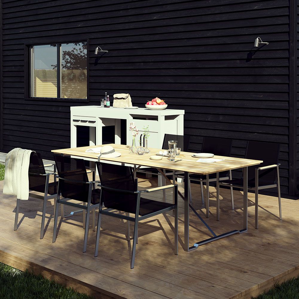 Gotland Spisebord 95x220 cm Brafab