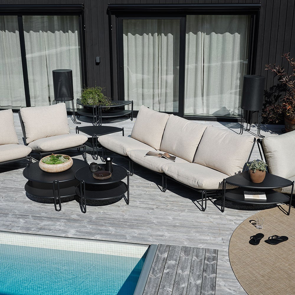 Blixt Sofabord 65 cm Sort Brafab