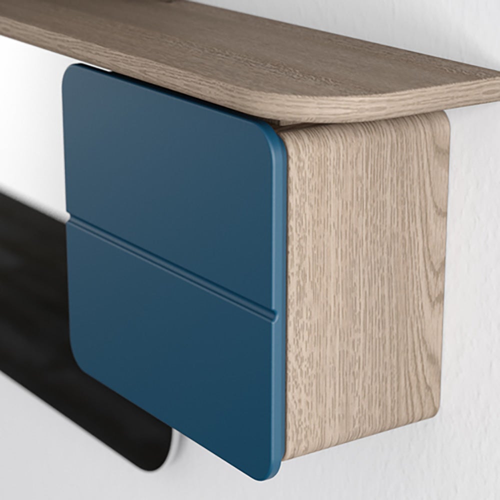 One More Look Spejl eg/Petrol Blue