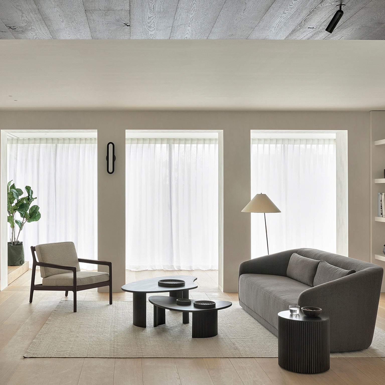 Boomerang Sofabord 61x90 cm