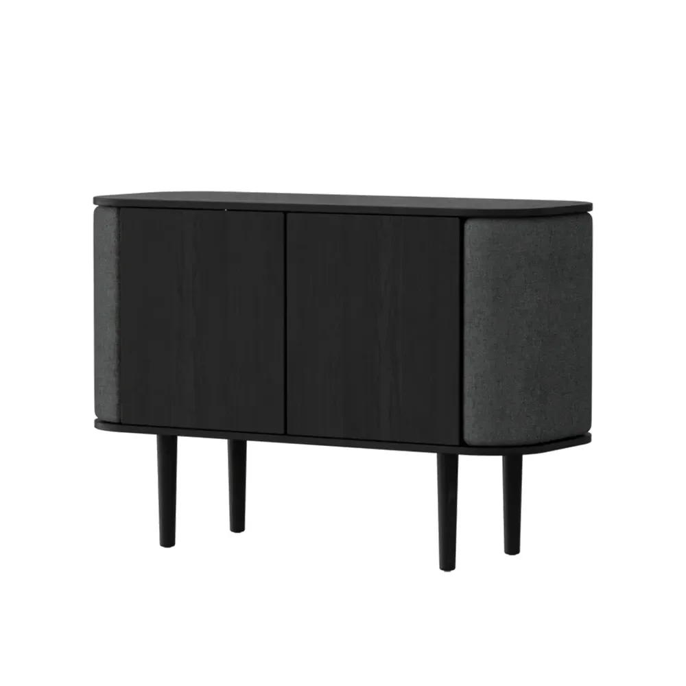 Umage, Treasures skab med 2 låger Sort eg/Shadow