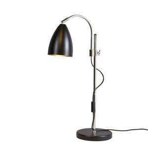 Sway bordlampe Sort / Krom