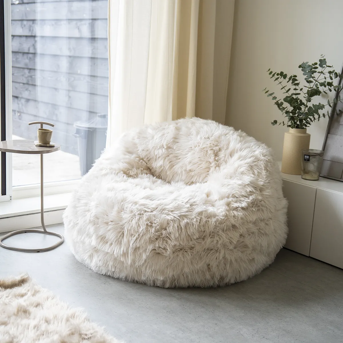 Oppustelig lænestol Snuzzle Beige