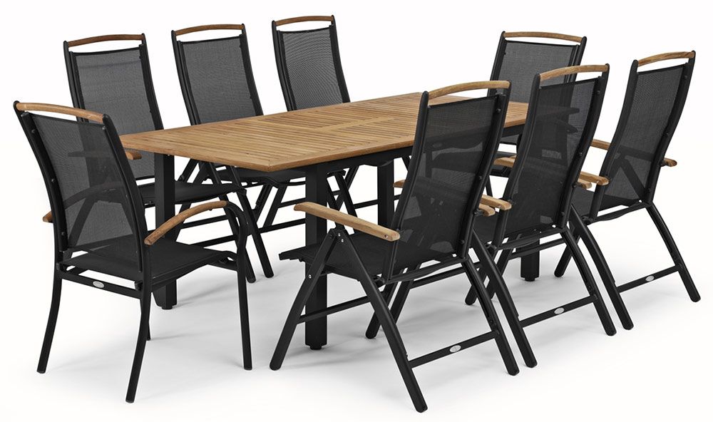 Nydala Positionsstol Sort/Sort Teak