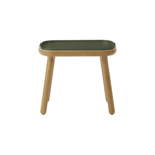 Paff Side Table Sidebord Høj Eg/Olive Green