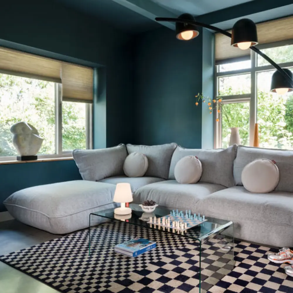 sumo fodskammel boucle recycled grey