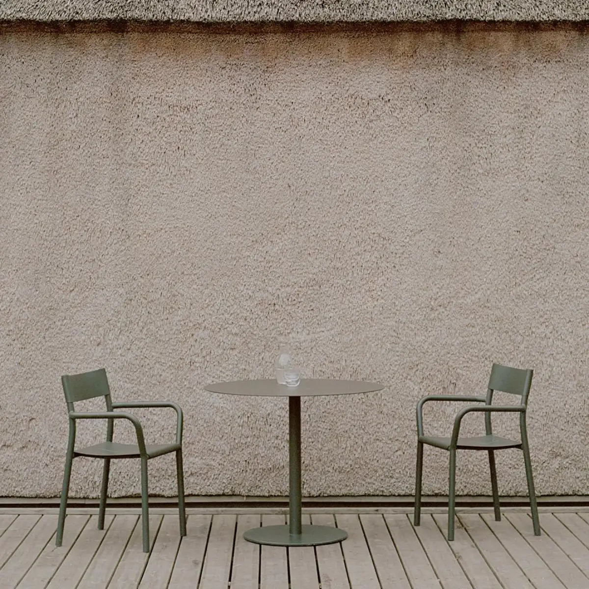 May Bistrobord Ø90cm Mørkegrøn