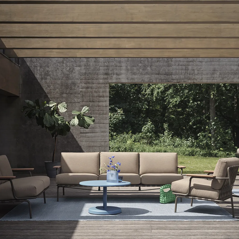 Ply Tæppe 240x170 cm Light Blue 