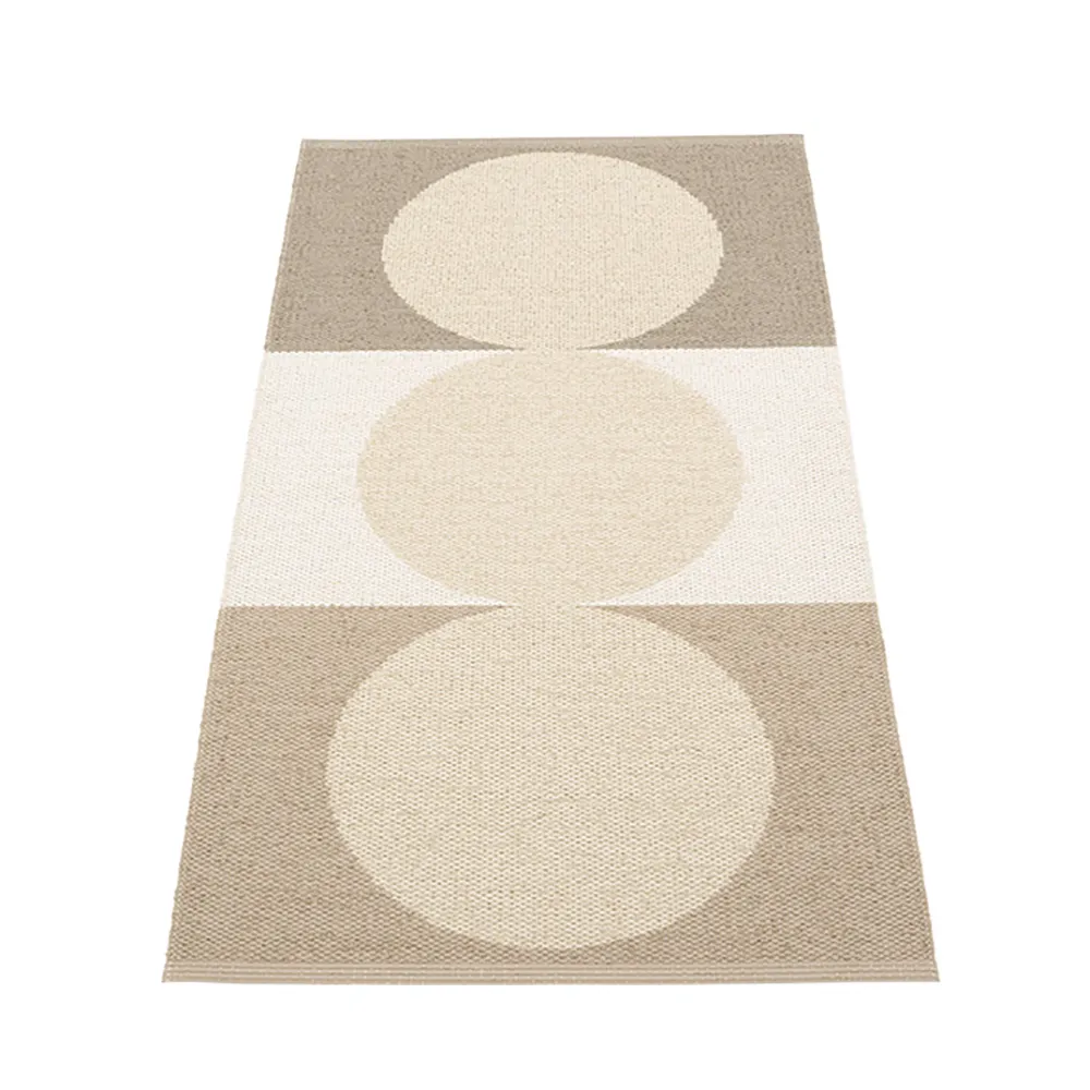 Pappelina, Otto Grain / Background Cream tæppe 70 x 140 cm