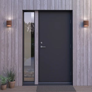 Sinne væglampe IP44 ruststruktur LED