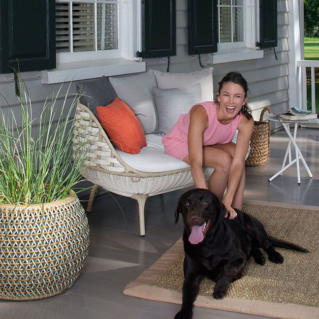 SwingMe Lounge stol, natur 