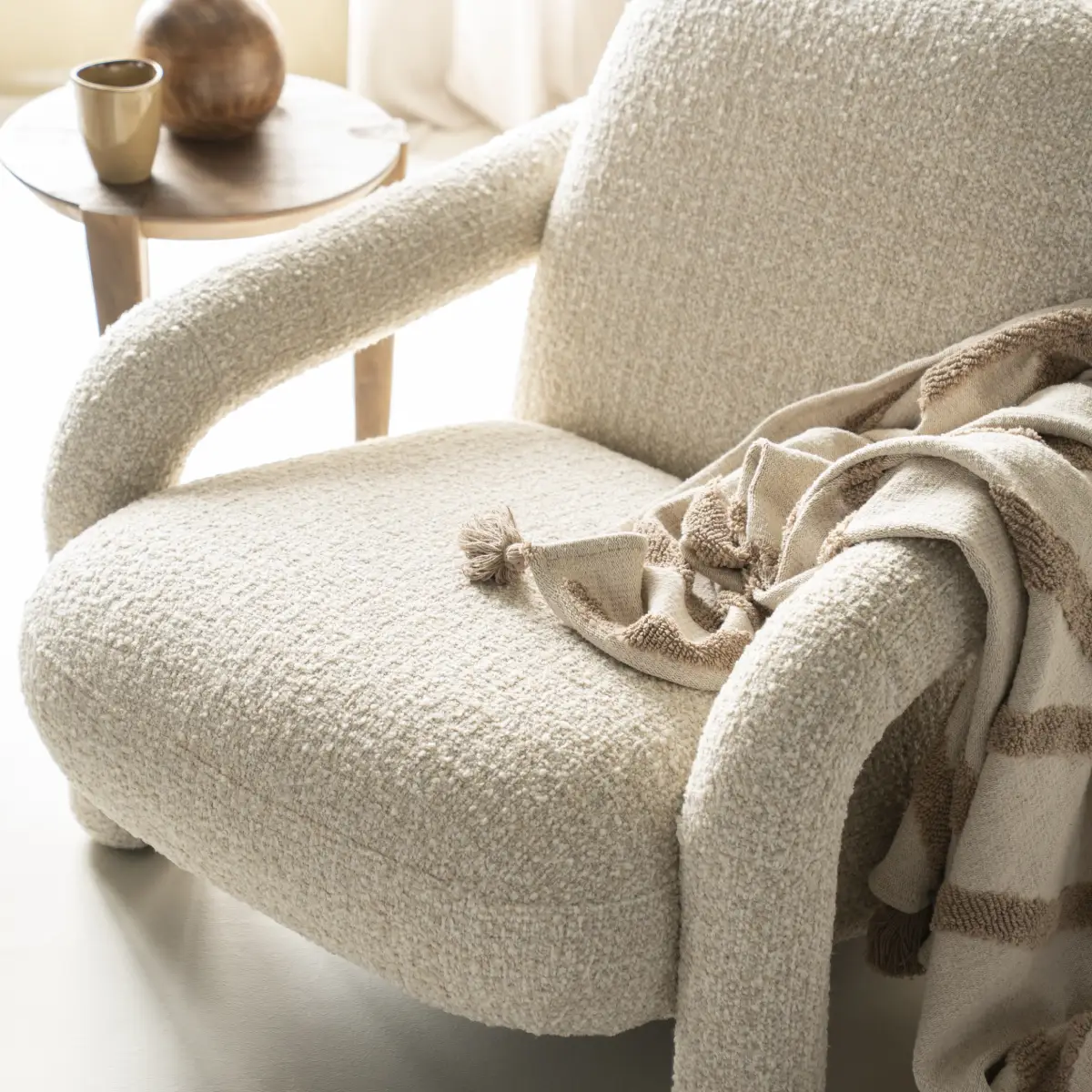 Monica Lænestol - beige Asti
