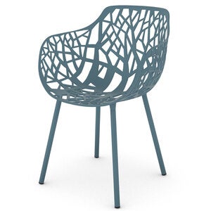 Forest Stol med armlæn Blue Teal 