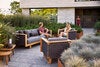 Angle Lounge lænestol inkl Hyndesæt teak grå 