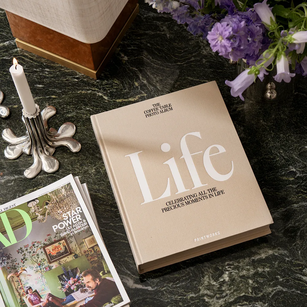 Fotoalbum- Life, Beige