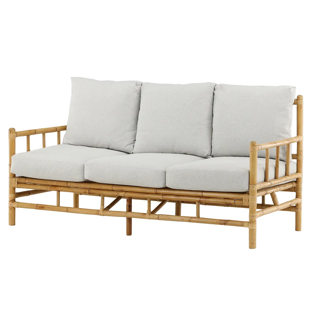 Venture Design Cane 3-personers sofa Bambus