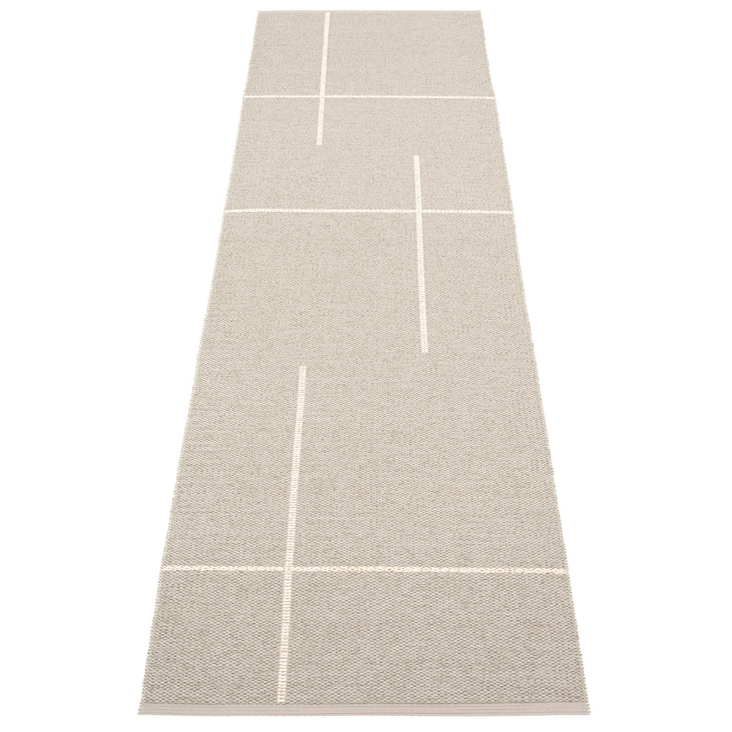 Fred tæppe 70x270 cm linen / vanilla 