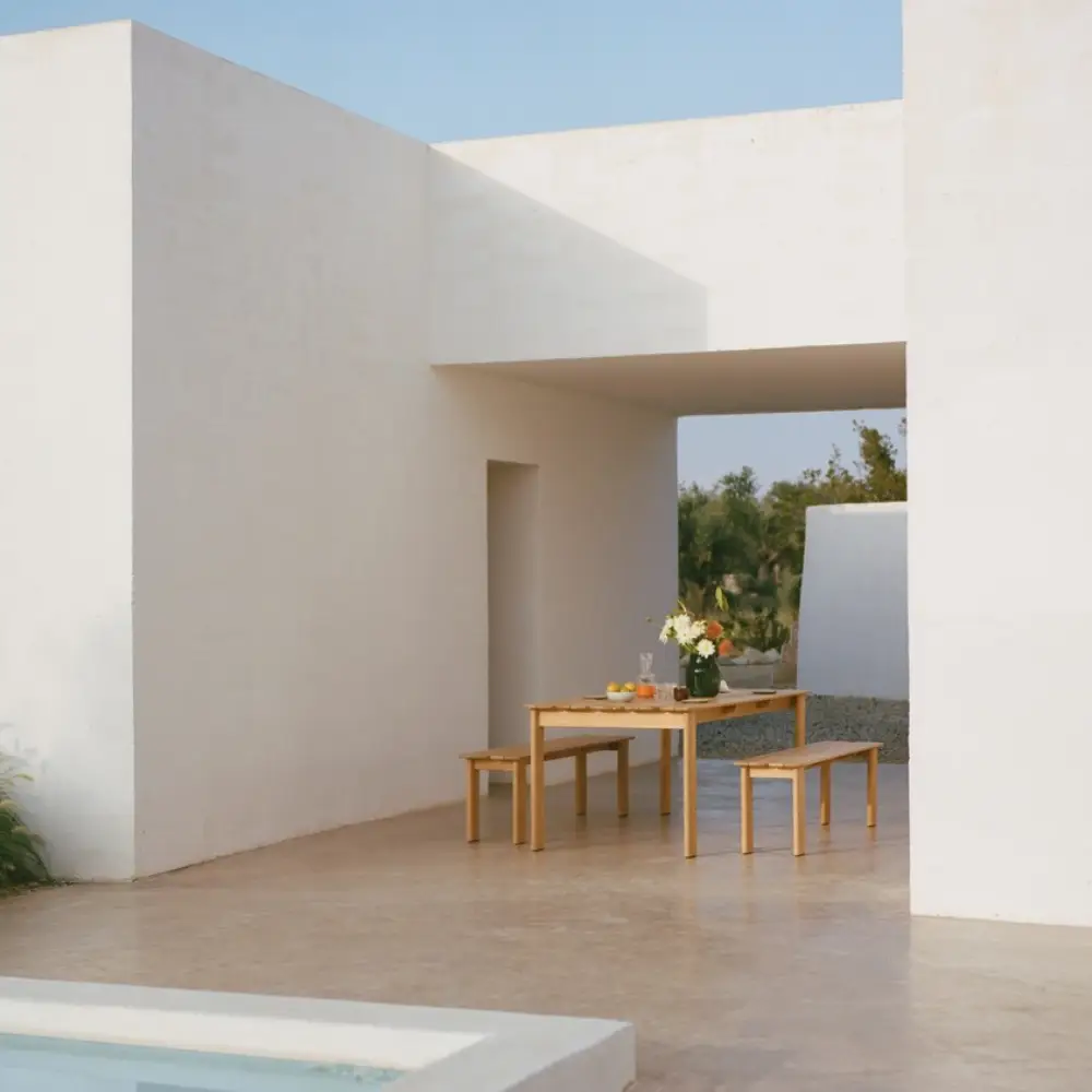 Udebord i Teak Assemble