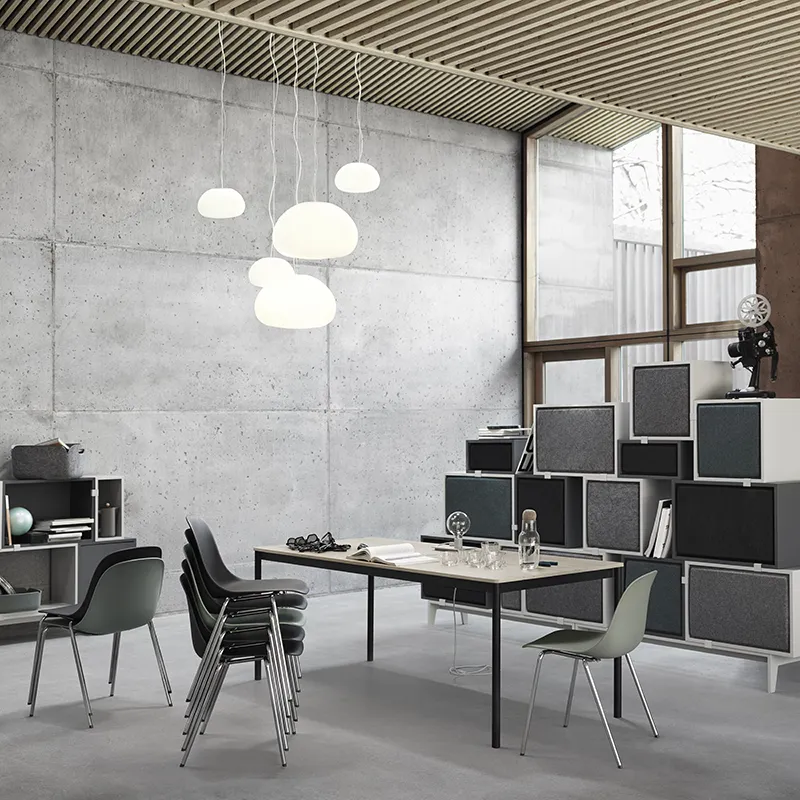 Fluid Pendellampe Small - Opal White