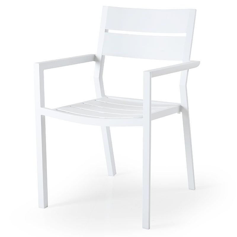 Brafab, Delia Stol/Karmstol Hvid Brafab