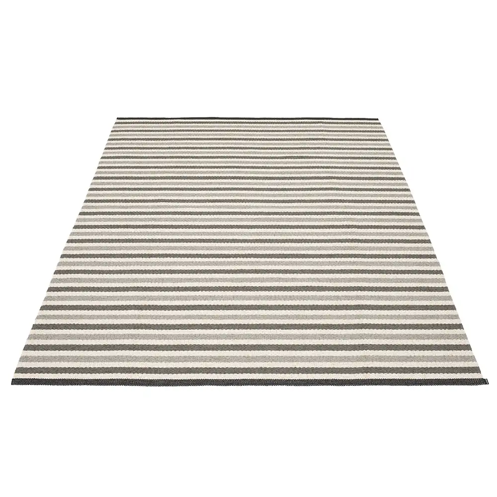 Teo tæppe 180x260 cm Warm Grey/Charcoal/Vanilla 