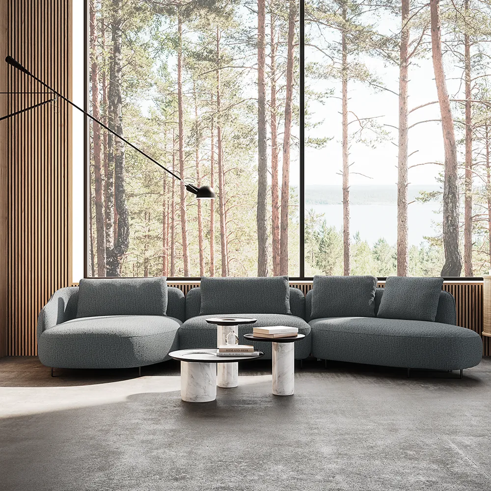 Orca Sofa med chaiselong Kat B