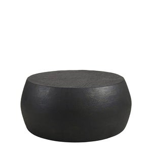 Fiora sofabord Ø80 cm Sort