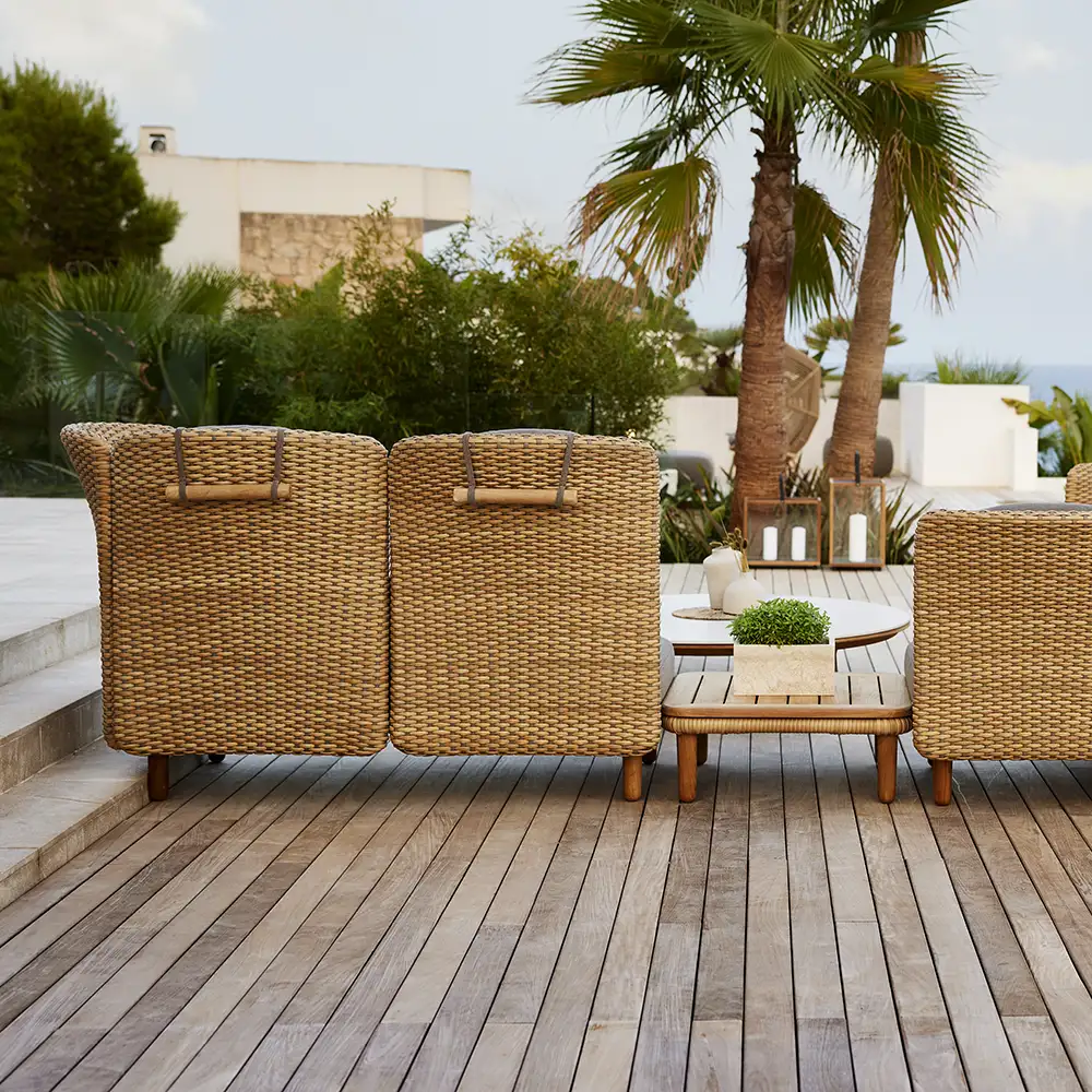 Arch hjørnesofa m/lavt+højt ryglæn