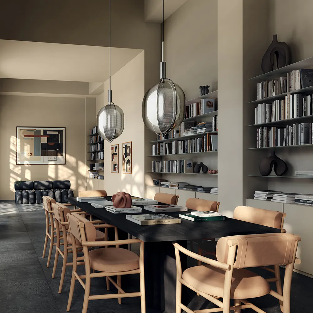 Nama Spisestol, Armlæn - Nubuck