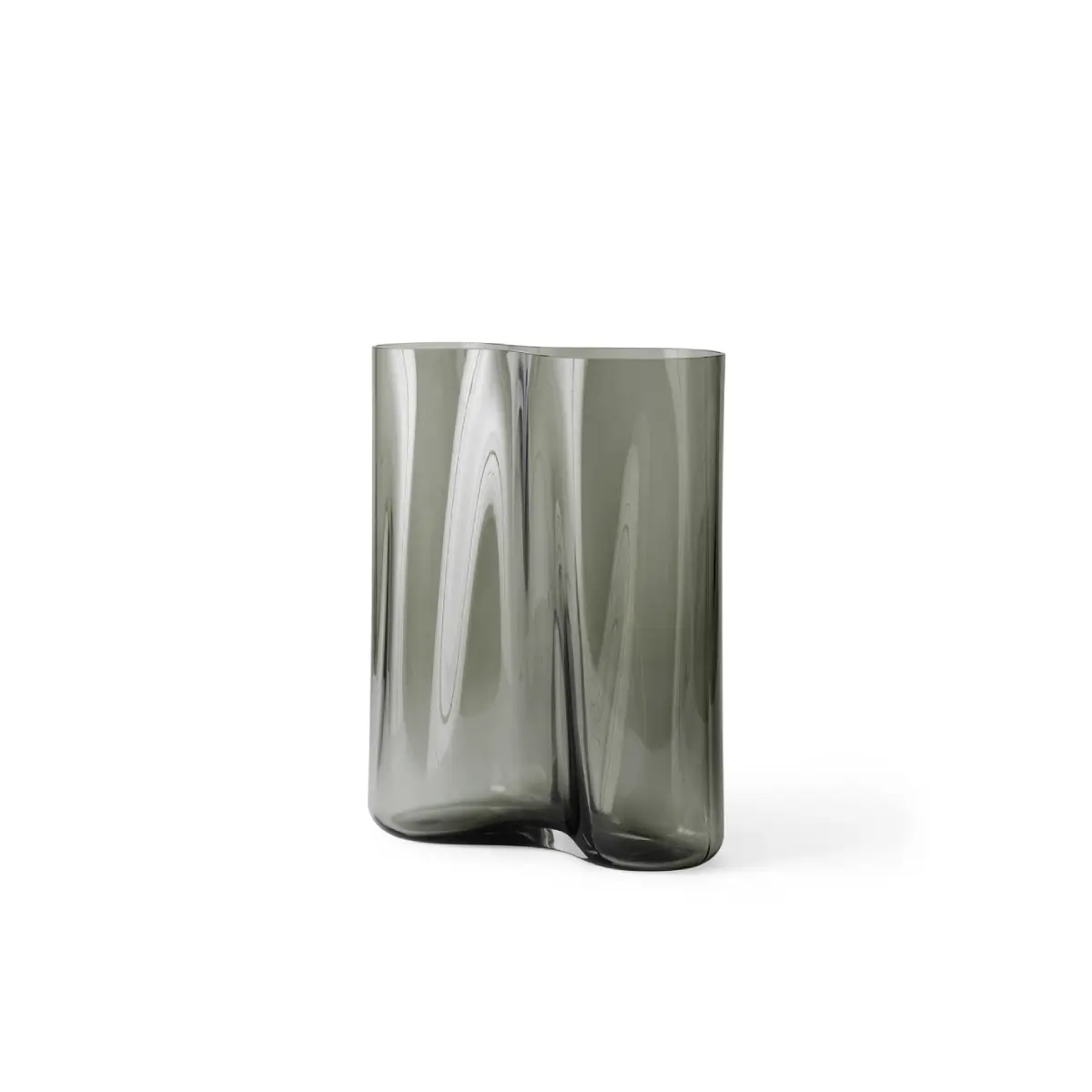Audo CPH, Aer Vase - H49 cm - Røg