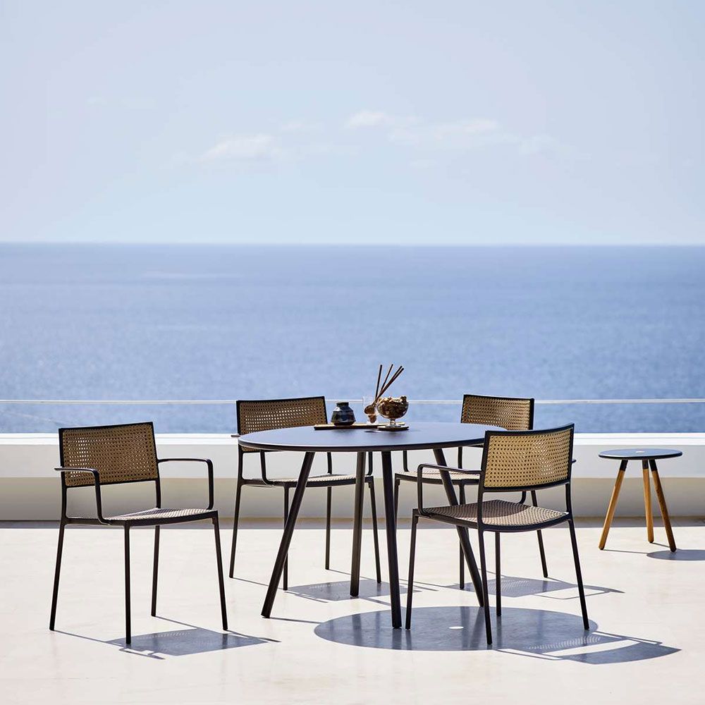 Less stabelbar stol Fransk fletning