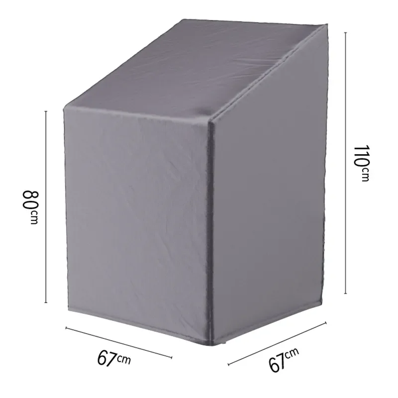 Møbelovertræk Stabelstole Højde 80/110