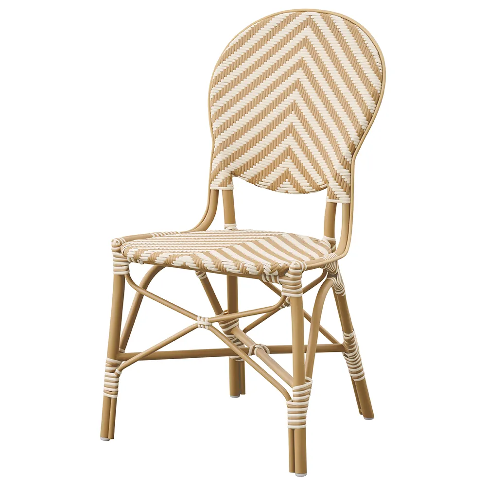 Isabell outdoor Spisebordsstol ivory/honey