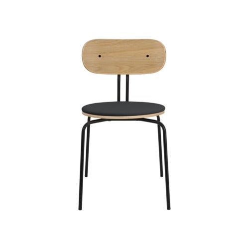 Curious Spisestol Eg/Sort Metal Shadow
