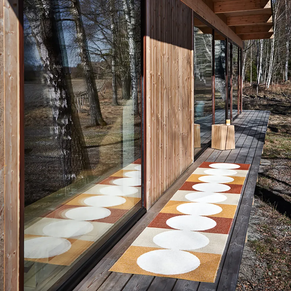 Otto Harvest / Background Vanilla tæppe 70 x 280 cm