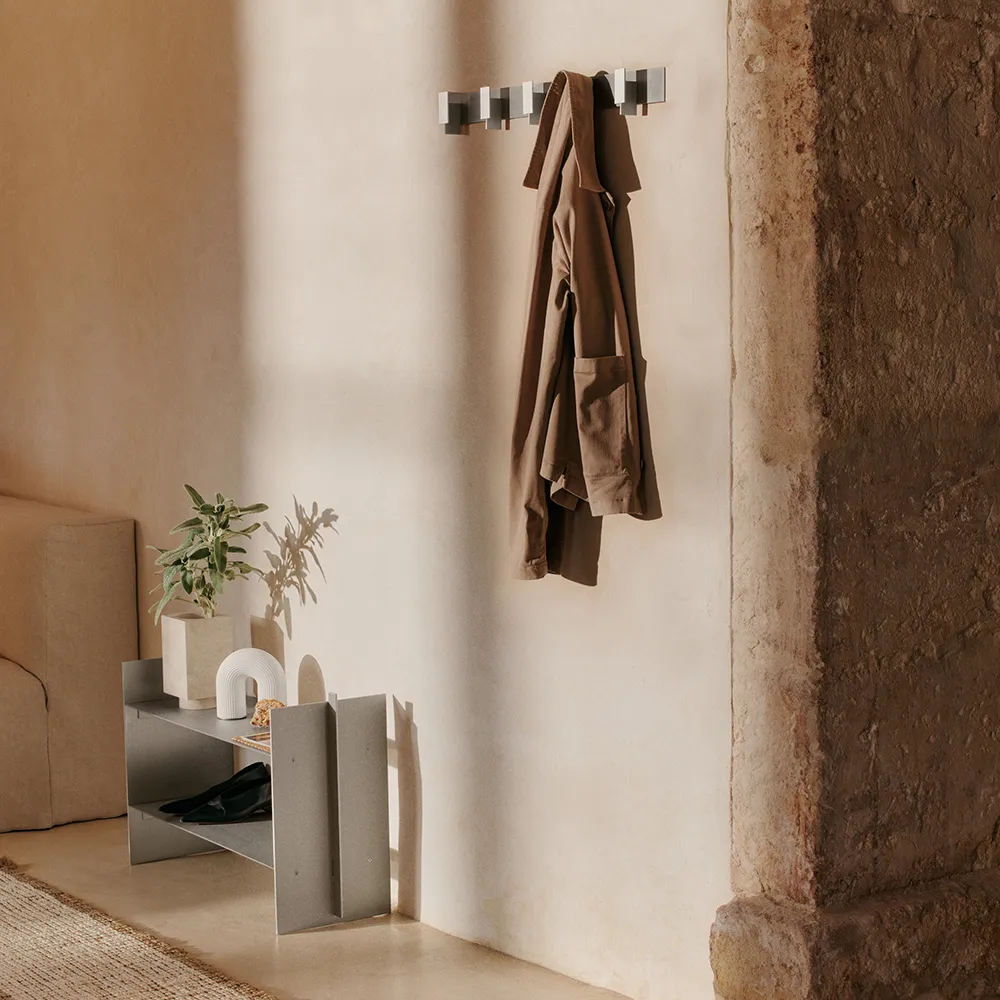 Lager Knagerække - Aluminium