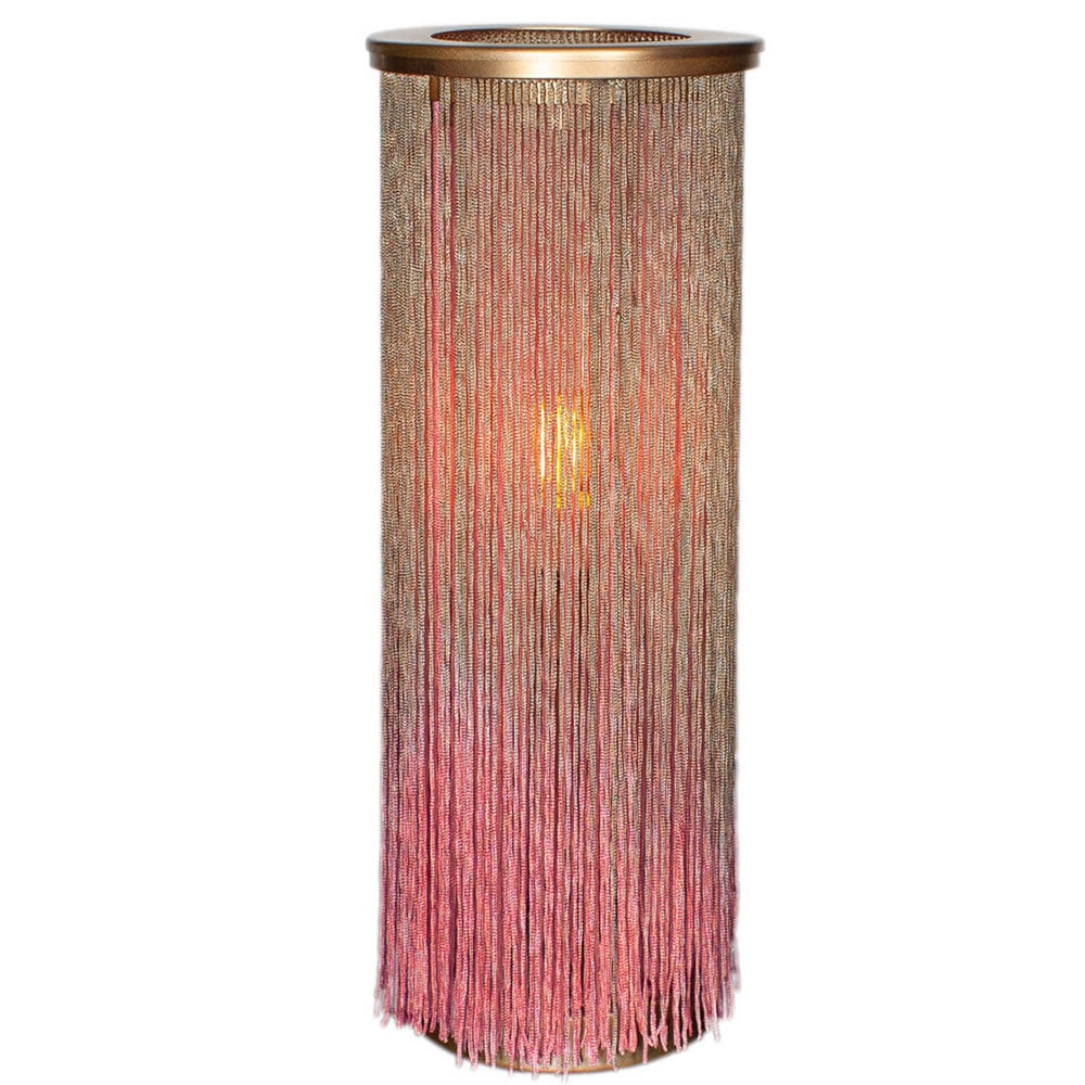 by Rydéns, Blondie bordlampe H40cm Rosa/guld
