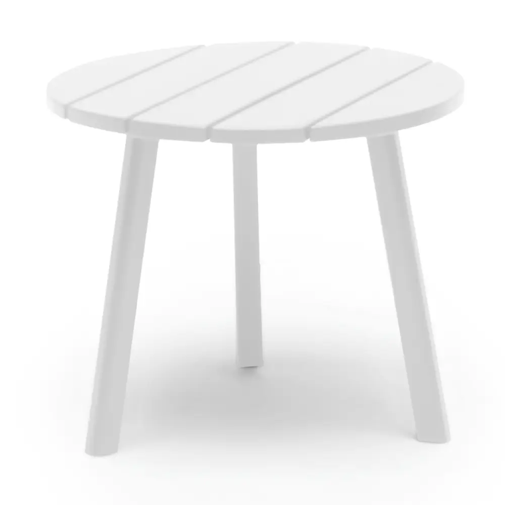Hillerstorp, Tennessee sidebord Ø50 cm Hvid