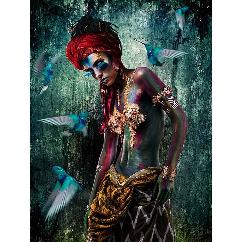 Artwood, Vægdekoration Kolibri 100x150 cm Artwood