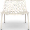 Forest loungelænestol Creamy White 