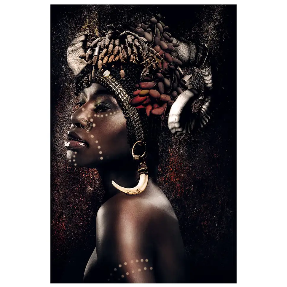 Artwood Vægdekoration Queen Of Africa 100×150 cm Artwood