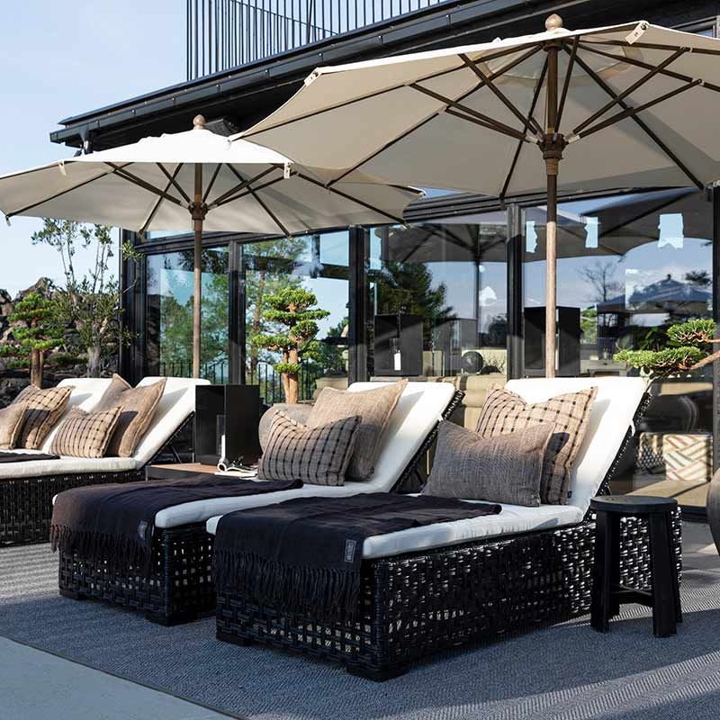 Solseng Orlando Classic Polyrattan Sort Ekskl. Hynde Artwood