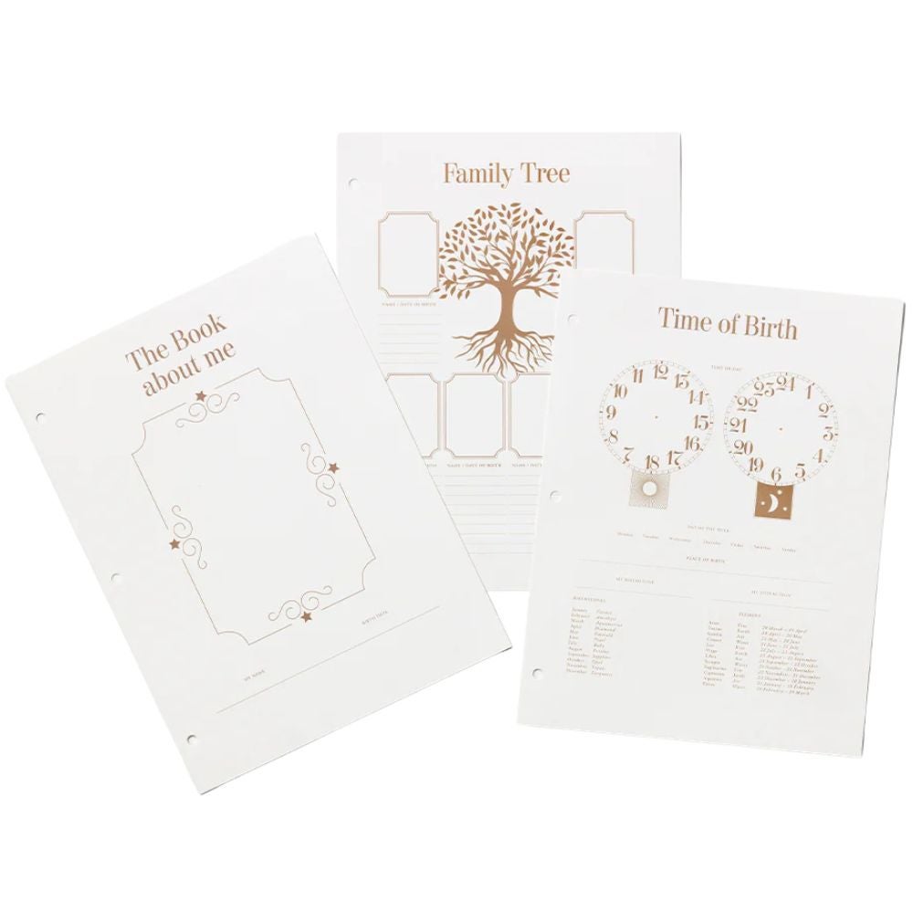 Printworks, Baby Album Insert Paper - My First Year