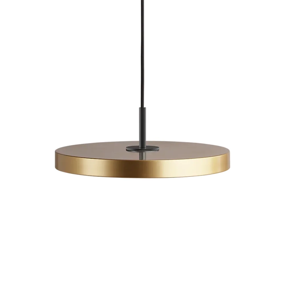 Asteria Plus Mini Ø31 cm loftslampe Brass/sort