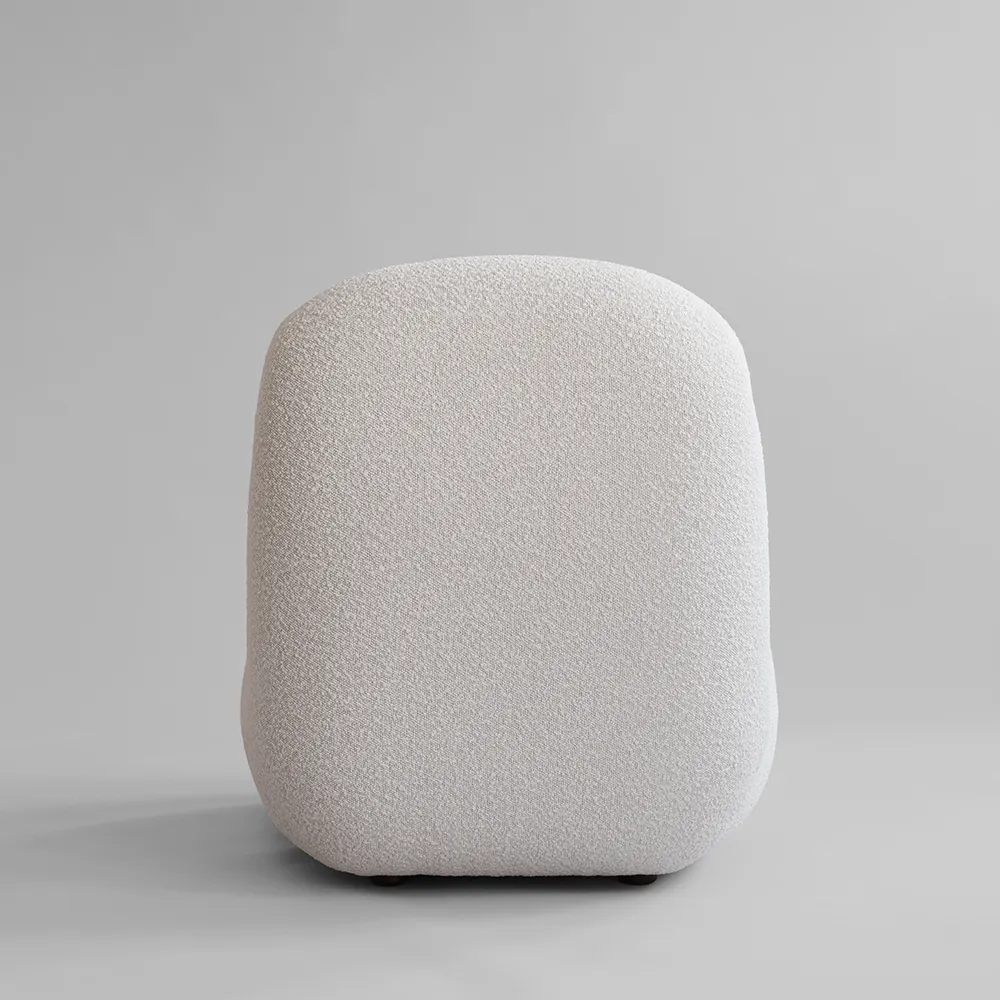 Toe Lænestol Flad - Off White