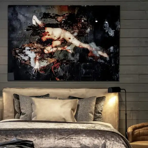 Vægdekoration Corrosive 150x100 cm Artwood