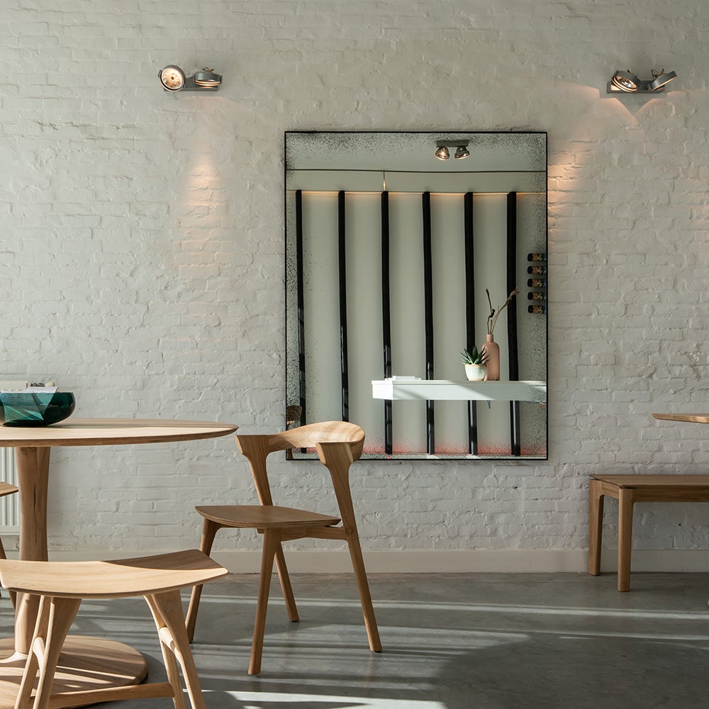 Aged Spejl 122x153 cm Clear