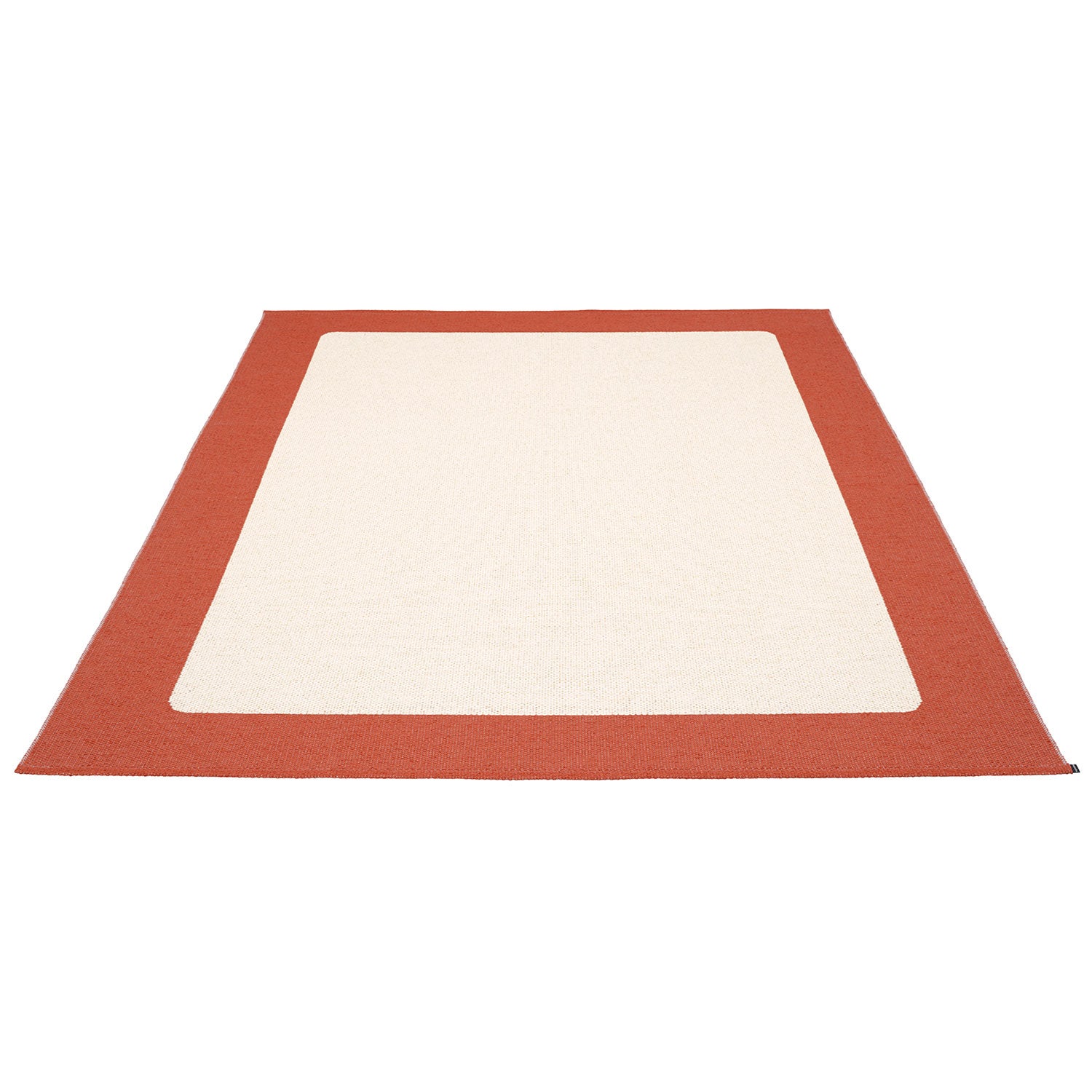 Ilda tæppe 180x180 cm brick / vanilla 