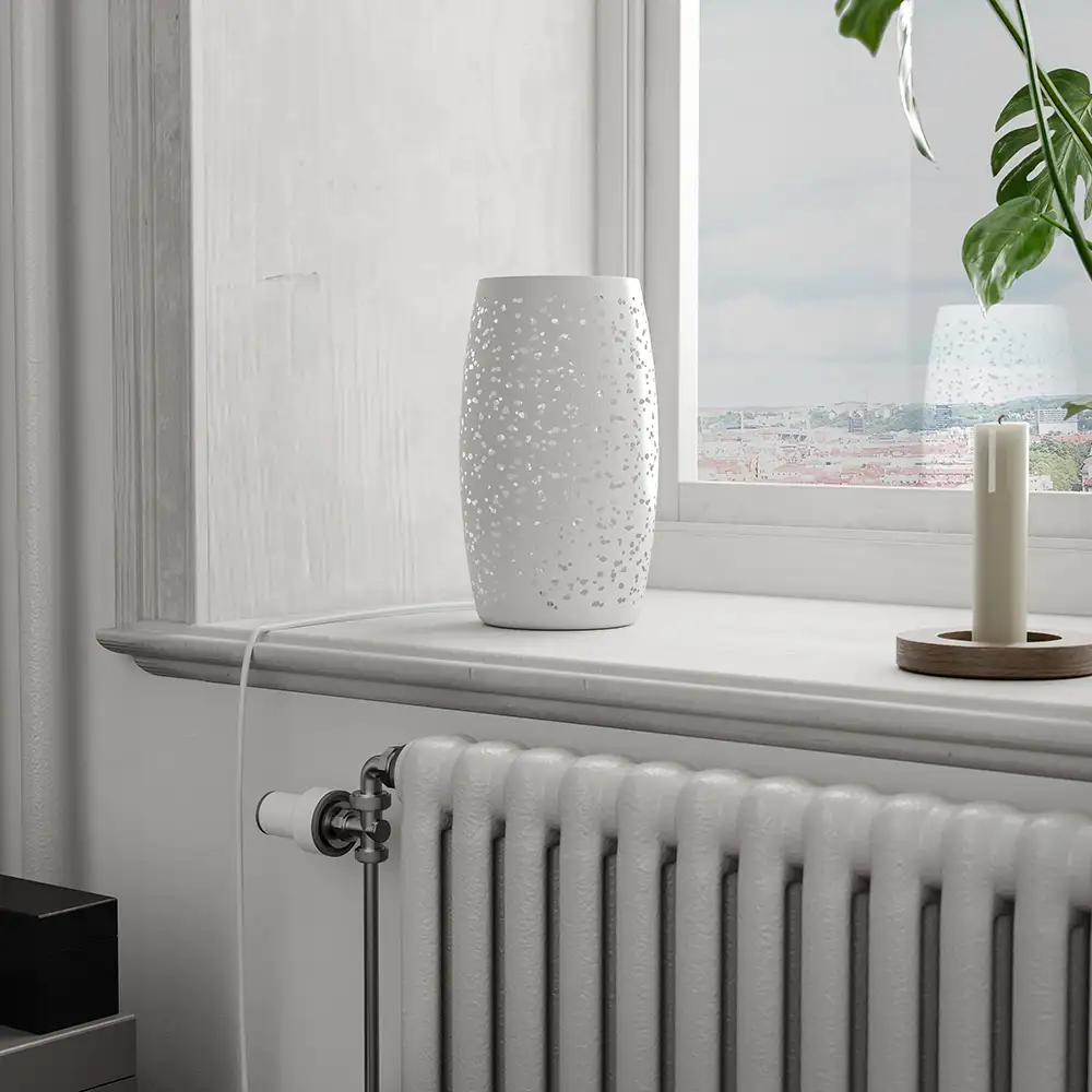 Colby Bordlampe Hvid